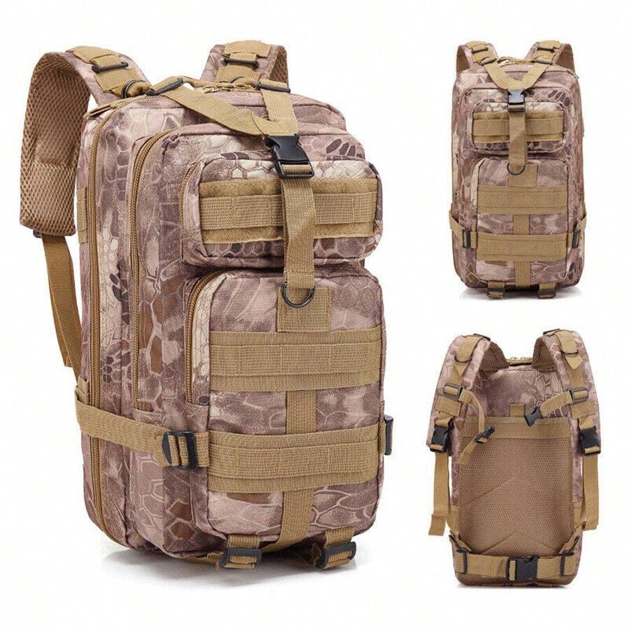 20L Tactical Backpack Military Tactical Army Rucksack For Camping Hiking Treking - Python Khaki - View 1