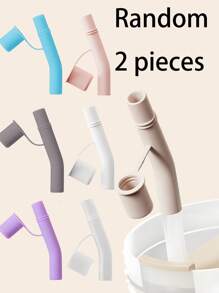 1 pieza/3 piezas Tapas de extensión de pajita de silicona para tumblers de 30 y 40 onzas, tapas superiores de pajita de silicona de 10 mm, cubiertas de pajita reutilizables, tapas antipolvo para pajitas, tapas simples para la punta de la pajita, accesorios para tazas