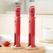 1pc 2-In-1 Heat Resistant Bowl Clip/Dish Clip, Clip Bowl Above & Dish Below