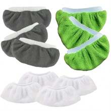 1/4/8/10pcs Universal Microfiber Steam Mop Pad For Most Models Of Reusable Washable Replacement Cloths For Use With Handheld Steam Cleaners