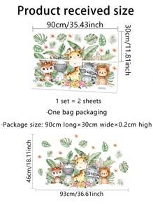 1 Set Of 2 Moon Girl Floral & Butterfly Wall Stickers For Girls' Bedroom, Living Room Or Background Wall Decor, Stickers, Wall Decal, Vinly Decal For Home Decorations, Spring Decoration Items Refresh Your Home, Rama Decoration Stickers