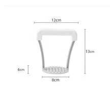 1pc Kitchen Tool Manual Potato Masher, Fruit & Sweet Potato Presser, Home Hand Garlic Press - Multicolor - View 3