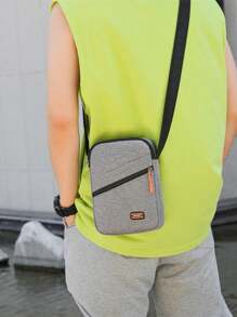 Korean Version Of Leisure Large Capacity Multi-Layer Waterproof Crossbody Bag Oxford Cloth Bag Men's And Women's Business Bag Collection Wallet