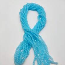 Atacado 10 Fios(1200+ Peças) Contas de Vidro Opal Brilhantes de 4mm/Contas de Vidro Austríacas/Contas Rondelle de Vidro/Contas Espaçadoras de Cristal para Pulseiras/Colares/Tornozelos/Brincos Artesanato de Joias/Contas Soltas DIY/Decoração de Casamento/Decoração de Árvore de Natal/Decoração de Feriados/Decoração de Ambiente