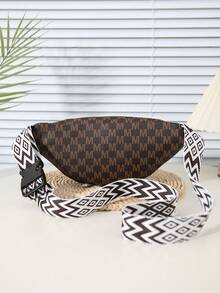 2025 New Casual Fashion Simple One Shoulder Dumpling Bag, Commuting Crossbody Waist Bag For Women - Coffee - View 3