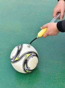 1 pezzo Mini pompa manuale multifunzione, adatta per gonfiare palloni come pallacanestro, pallone da calcio, palloncini, portatile e pratica