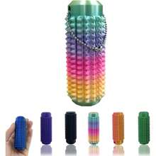 Petit Ouchies Fidget, Mini Jouet Fidget de Poche pour Adultes, Stimulant de Douleur Fidget, Pendentif Clé Évacuant Imprimé en 3D, 1 pièce Porte-clés Stimulant Épineux Grippie pour Soulagement de l'Anxiété Positif, Cadeaux de Nouveauté pour Amis