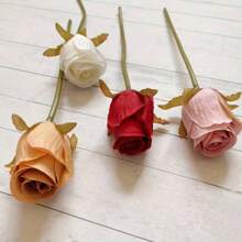 12 pièces Real Touch, bouquet de roses artificielles, convient pour la décoration de mariage, de maison et de table, idéal pour le bouquet de mariée, l'arrangement de salon et le festival, embellissement de décoration intérieure | Décoration de haie fleurie | Roses artificielles réalistes, fleurs artificielles d'extérieur 12 tiges de fleurs artificielles adaptées à la décoration de la maison, bouquet de roses artificielles réalistes, hôtel, décoration de table à la maison, arrangement de mariage, bouquet de mariée, cadeau de Saint-Valentin, fête des mères.