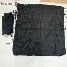 2pcs Car Sun Shade Curtain With Suction Cup Side Window Privacy Sunshade Heat Insulation Curtain For Car Interior - Black - View 8