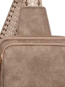 Brand Super Quality Crossbody Bag For Women Women's Shoulder Bag Brand Diagonal Cross Bag Leather Casual Designer Phone Handbag - Khaki - View 11