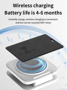 Card GPS Tracker Tarjeta Tracker Card Ultra Thin Wireless Charging Card Anti Lost Find Child Or Wallet (IOS ONLY)