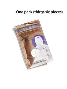 1 Pack (36pcs) / 2 Packs (72pcs) / 10 Packs (360pcs) PET (Polyethylene Terephthalate) Woman Hijab Tape Accessories, Hijab Awning Style, Perfect Easy To Wear Casual Hijab Hack, Anti-Slip Double Sided Tape, Suitable For Spring, Summer, Autumn, Winter - Multicolor - View 11