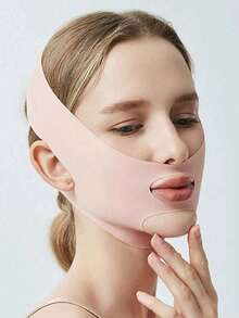 1 片装女士灰/粉色日夜绷带式眼罩，适合日常佩戴。这款无缝 V 型睡眠眼罩非常适合居家睡眠和休息。您可以在看电视、锻炼或娱乐时佩戴。 - 彩色 - 查看 8