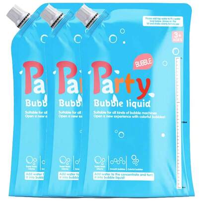 1Set100ml Concentrated Bubble Solution - 10x Concentrated Refill Liquid - Dilutes To Make 1L Bubble Solution, Suitable For Both Boys And Girls. Easily Mixable For Bubble Machines, Bubble Wands, Great Value Party Toy, Ideal For Themed Parties, Events, Ceremonies, Carnivals, Easter, Birthday Parties, Party Favors, Camping Trips, Carnival Kids, Foam, Party Favors Kids