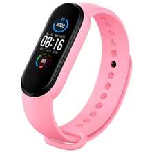 Cinturino per Mi Band 6 5 4 3 7, bracciale sportivo in silicone, cinturino sostituibile morbido per accessori per cinturino Mi Band 7 5 4