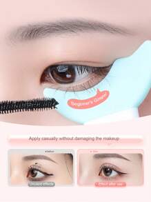 mulynsie Multifunctional Makeup Eyeliner Stencil, 1pc Eyeliner Assistant, Silicone Eyeliner Template ,Silicone Reusable Waterproof Tool For Liner Makeup Brush Pen Stamp Thin Sharpener Cat Eyes Smoky Eye Small Angled Wing Tip, Aid Eyeliner Molds Guide Template For Quick And Easy Makeup, Real Beginners Techniques Eye Shadow Lines Gel Eyebrow Pomade Black