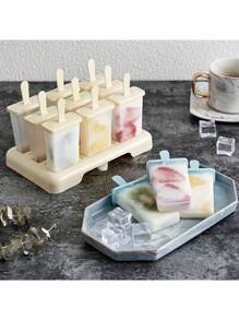 1 Set Of Polypropylene Popsicle Mold, Lead-Free Creative Ice Pop Mold, Frozen Dessert & Jelly Mold, Kitchen Accessories For DIY Frozen Treats