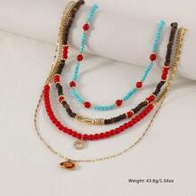 1 Set Women's Bohemian Style Multilayer Necklace - Multicolor - View 7