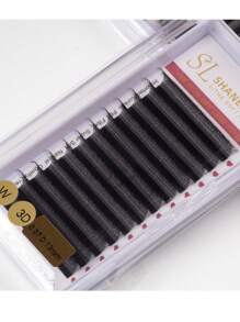 12 Rows 0.07 C/D/L Curl SHANEL YY 3DW 4DW Clover Lashes 8-15mm Automatic Flowering Premade Duoble Tips YY Handmade YY Cilios Type Natural Volume Eyelashes Extension