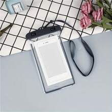 1 pezzo Custodia impermeabile trasparente per cellulare per uomo e donna - touchscreen per nuotare, borsa impermeabile per cellulari fino a 6 pollici per il mare, ideale per surf, nuoto, immersioni e kayak all'aperto!