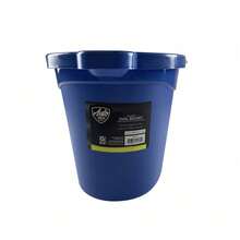 Auto Drive  Plastic 12-Quart Oval Bucket, Blue - 1 - 查看 7