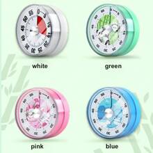 Magnetic Clock Timer Visual Timer Mechanical Kitchen Timer With Loud Alarm For Students Teachers Alarm Cooking Timer 60-Minutes