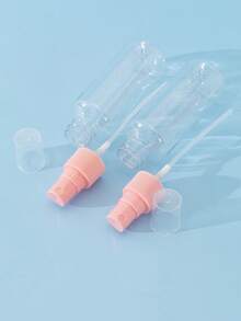 2件套旅行分装瓶套装便携式化妆品乳液香水分装瓶旅行挤压喷雾旅行 - 彩色 - 查看 3