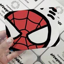 Marvel Marvel Spider Man Cover Storage Box, Size 4.72 Inches, 3.54 Inches, Height 1.5 Inches, Cute Spider Man Iron Box, Small Card Storage Iron Box, Cute Desktop Storage, High Aesthetic Style Pattern, Suitable For Desktop Stationery Storage, Headphone Storage, Desktop Accessory Storage,Back To School,School Supplies