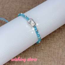 Fashion Woven Wish Stone Bracelet, Multi-Color Options, Minimalist & Versatile, Suitable For Various Occasions - Multicolor Wishing Stone Bracelet - View 3