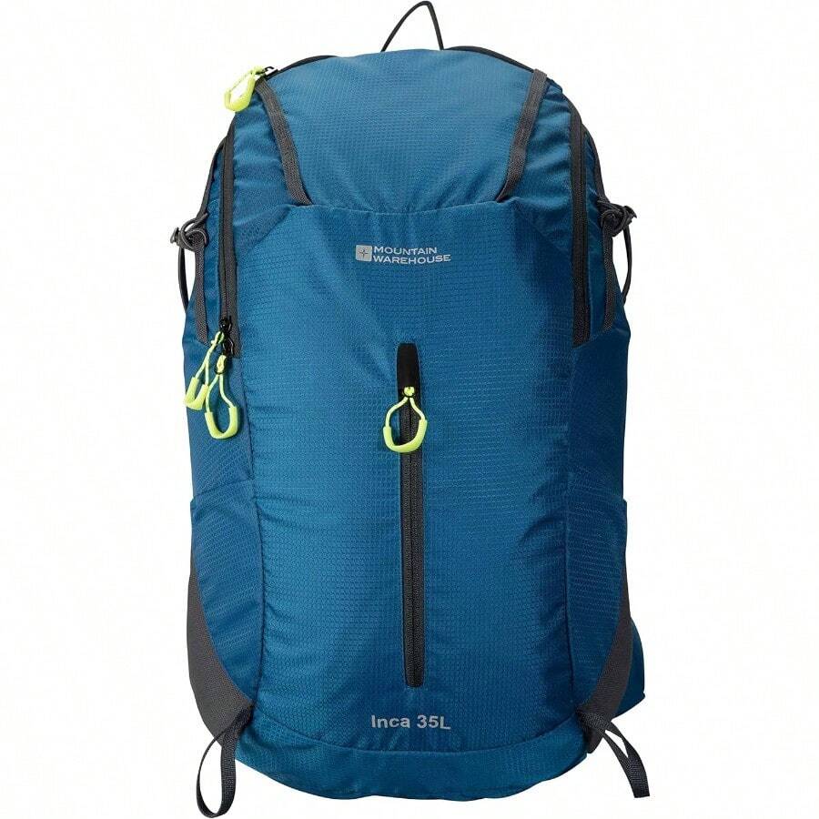 Inca Extreme Backpack 35 Litres Large DayPack With Rain Cover And Lots Of Pockets In  Stop Fabric All Season Camping Hiking Outdoors And Trekking