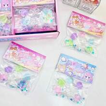 1pc Glow In The Dark Cat Claw Squeeze Toy, Transparent Mini Relaxing Claw, Random Color Mini Cat Paw, Suitable As Christmas Party Gift And Birthday Present - Multicolor, 5+1, Squeeze Toy