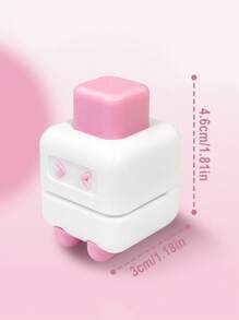 Cute Compact Single Hole Puncher, Fresh Round Loose-Leaf Notebook Hole Punching Tool, Single/Random Sent,Back To School,School Supplies