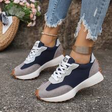 Women Inspired Fashion Sneakers 2025 New Spring/Autumn Chunky Casual Chunky Sneakers