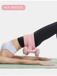 ZKBBO 1pc Heavy Duty Booty Resistance Band, Suitable For Glute Bridges, Glute Exercises, Dumbbell And Kettlebell Workouts, Lunges And Reverse Squats - Multicolor - View 9