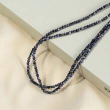 Miçangas Mistas de Conchas Redondas Naturais nas Cores Rosa Pastel, Roxo e Azul de 3mm, Acessórios de Joalheria DIY para Pulseiras, Colares e Brincos