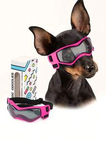 Outdoor Pet Glasses, Premium Cool UV-Protection Sunglasses, Cat Dog Goggles, Suitable For Small/Medium Dogs, S/M Size And Multiple Colors Available For Outdoor Activities