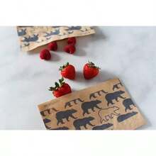 Lunchskins Compostable Food Storage Snack Bags - Bear - 50ct - 1 - View 2