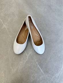 Casual Versatile Minimalist Elegant Flat Shoes - White - View 5