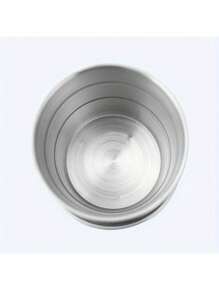 2 pièces Tasse à eau pliable en acier inoxydable, tasses rétractables portatives pour le voyage extérieur, mini tasse pratique et créative