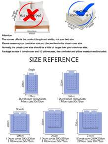 Set de funda nórdica de 2/3 piezas con rayas onduladas de poliéster con textura, conjunto de ropa de cama estilo bohemio apto para todas las estaciones (1 funda nórdica + 1/2 fundas de almohada)