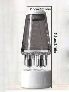 1 件头皮护理油滚轮按摩刷，1 毫升皮肤科毛发生长促进液涂抹器