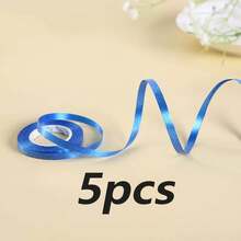 15 Rolls Metallic Balloon Strings In Various Colors, Ribbon For Crafts, Bows, Gift Wrapping, Flower Shops, Weddings, Valentine's Day, Christmas Gift Boxes, Party Decorations (Multi-Color),Christmas - Multicolor - View 19