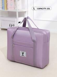 1 Stück 64L Großer Reiserucksack, leicht faltbarer Gepäckaufbewahrungsbeutel, wasserdichte Sporttasche Wochenendtasche Übernachtungstasche Gepäcktasche Handtasche Krankenhaustasche mit großer Kapazität und Reißverschluss, perfekt für Reisen und Studentenwohnheime, Schlafzimmer-Accessoires Schulmaterial Rückkehr zur Schule Studentenwohnheim-Grundausstattung, geeignet für Picknick im Studentenwohnheim, Fitness, Schwimmen, Yoga, Schultasche für Schule Schul-Accessoires Schulsachen