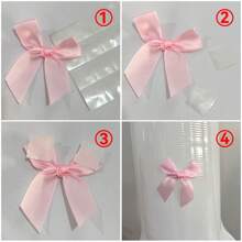 40" roze strikdecoratie witte cijfers folie ballonnen 0-9, roze strikdecoratie, geschikt voor verjaardagsfeestjes, Valentijnsdag, jubileum, bruiloft, Kerstmis, nieuwjaarsdecoratie