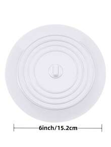 Bathtub Drain Plug, Large Silicone Bathtub Drain Plug Hair Plug Essential Universal Flat Suction Cup Cover, Shower Kitchen Cover For Kitchen Bathroom Accessories And Laundry Room