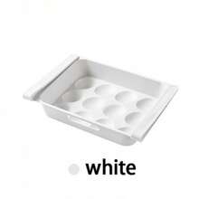 Hanging RV Kitchen Organizer, Refrigerator Egg Fruit Storage Box Drawer Type Food Crisper Box Kitchen Accessories Refrigerator Organizer Shelf - White - View 12
