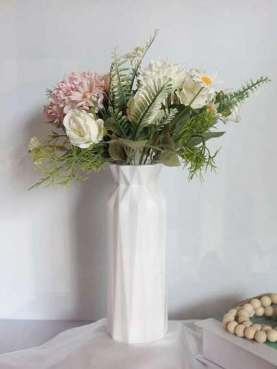 1pc/Set High Quality Thin Plastic Pineapple Vase, Home, Balcony Placement, Moderne Luxe Artificial Durable Vase Fresh Flowers, Dried Flowers Holder, Unbreakable Home Room Flower Glass view 10