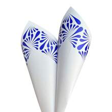 10 pièces/20 pièces par paquet Nouveau style Hermoso Carino du Nouveau-Mexique Papier cadeau d'emballage floral imperméable inspiré de bouquets floraux pour la Fête des mères, les remises de diplômes, les mariages et les fêtes de vacances