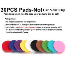 Colorful Tree Of Life Essential Oil Diffuser Clip, Car Air Vent Aromatherapy Diffuser With 10 Refill Pads, Car AC Vent Interior Accessories - Black - View 10