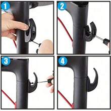 Front Hanging Hook Compatible With Xiaomi M365 PRO 2 / 1S Electric Scooter, Plastic Portable Carrier Accessory